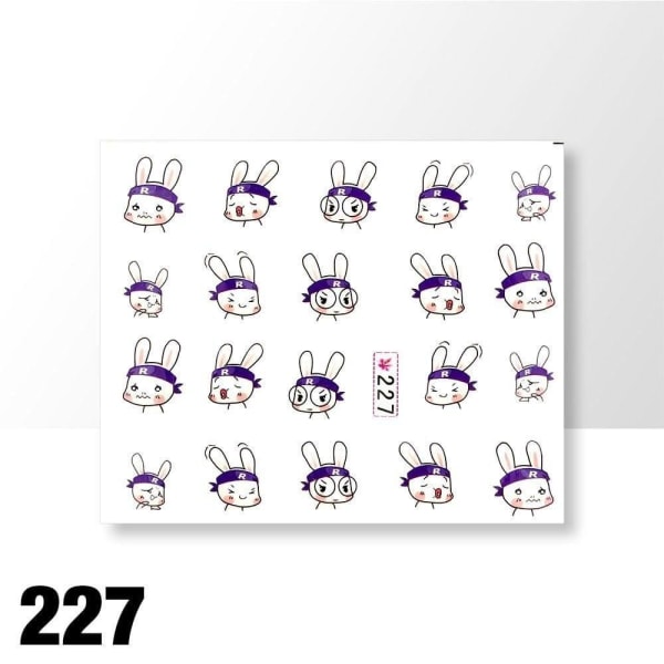 Vesitarrat - Kanit - 227 - Kynsille Multicolor