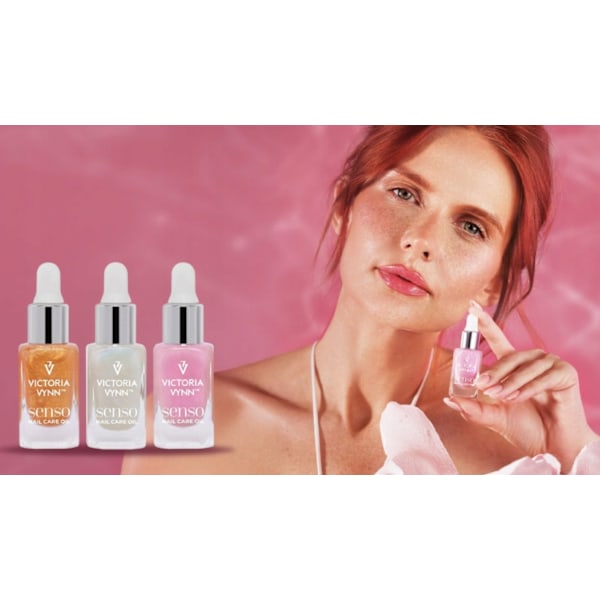 Victoria Vynn - Nagelbandsolja / Nagelolja - Senso - Love me - 9ml Rosa