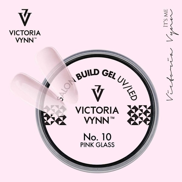 Victoria Vynn - Builder 15ml - Pink Glass 10 - Gelé Ljusrosa