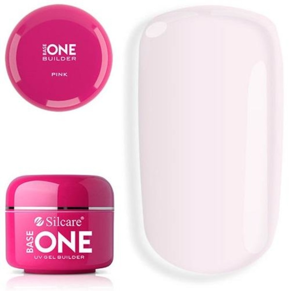 Base One - Builder - Vaaleanpunainen - 100 grammaa - Silcare Pink