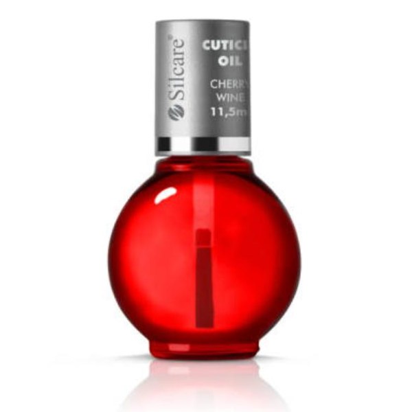 Silcare - Cuticle Oil - Kirsebær - 11,5 ml Red