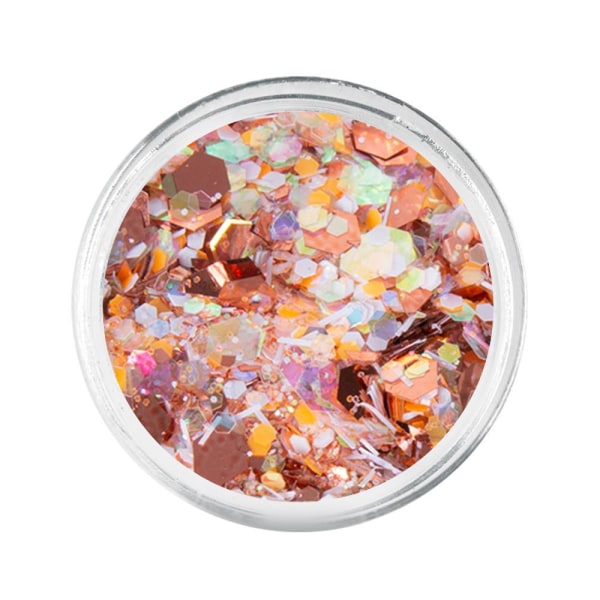 Bland glitter - Alpine effekt - 06 Multicolor