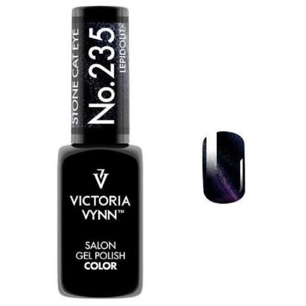 Victoria Vynn - Geelilakka - 235 Stone Cat Eye - Geelilakka Purple