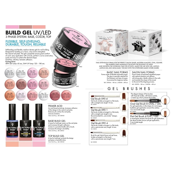 Victoria Vynn - Builder 15ml - Pink Glass 10 - Gelé Ljusrosa