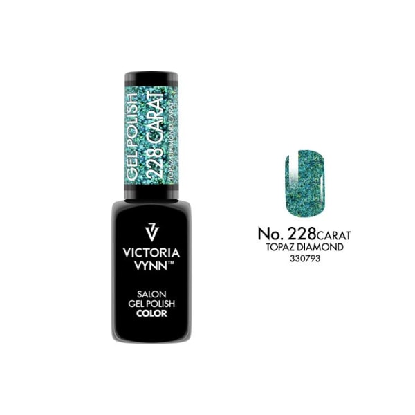 Victoria Vynn - Gel Polish - 228 Topaz Diamond - Gel Polish Turquoise