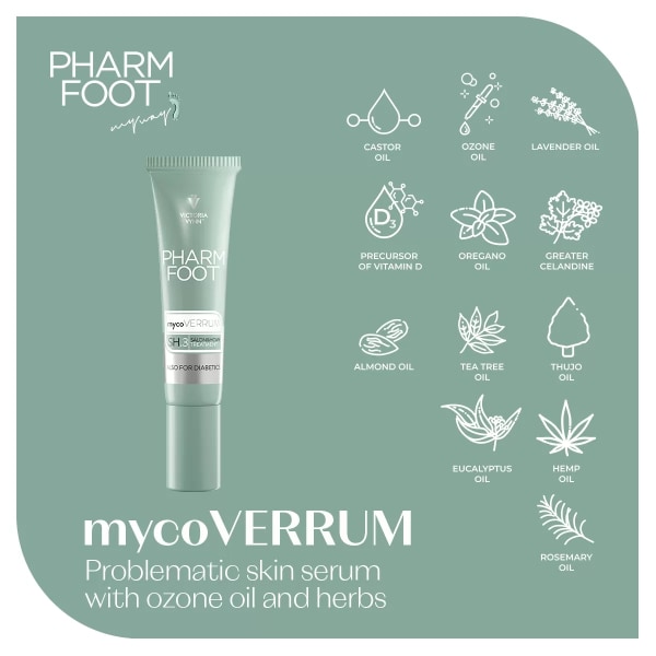 Pharm Foot - Herbal - Myco Verum - 15 ml White