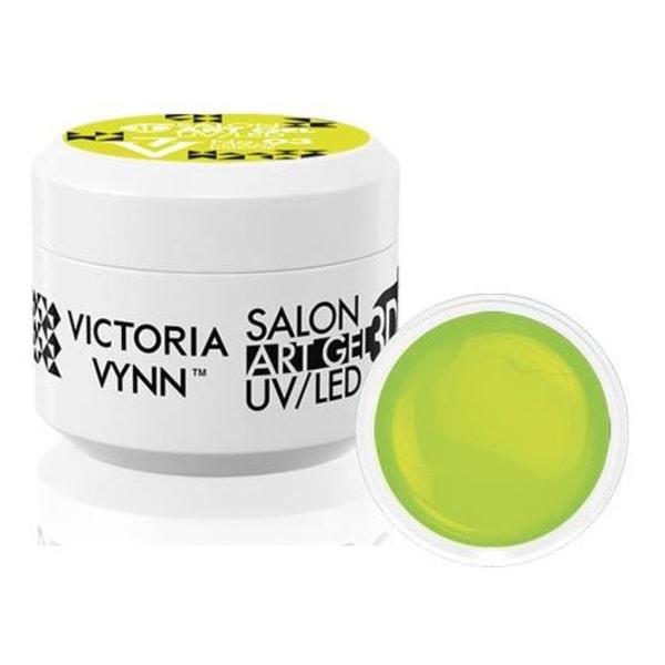 Victoria Vynn - Art Gel 3D - 03 Creamy Limone - Gelé Limegrön