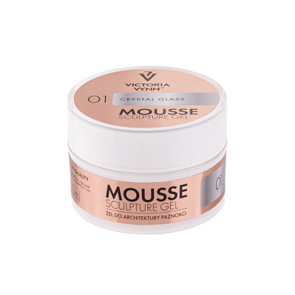 Victoria Vynn - Mousse Sculpture gel - 15ml - Crystal glass 01 Transparent
