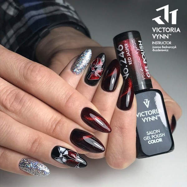 Victoria Vynn - Gel Polish - 246 Stone Cat Eye - Gellack Red