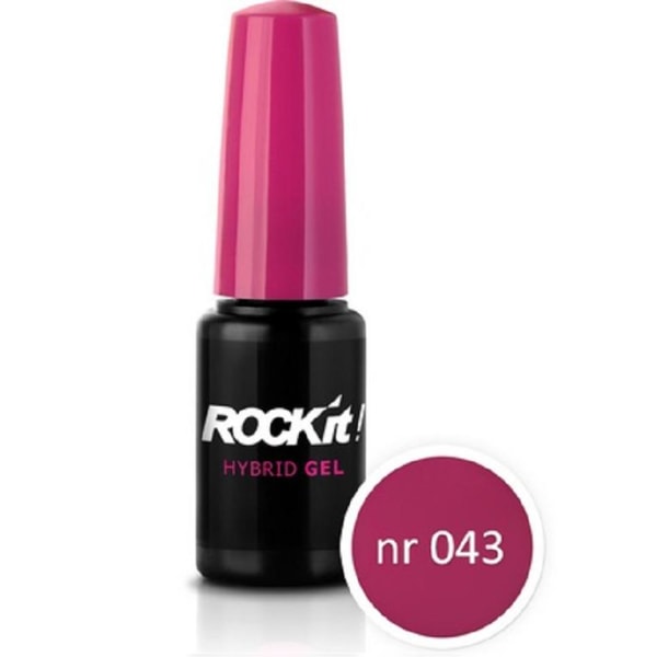 Silcare - Rock IT - Hybrid gel - 8g - Färg: #043 Lila
