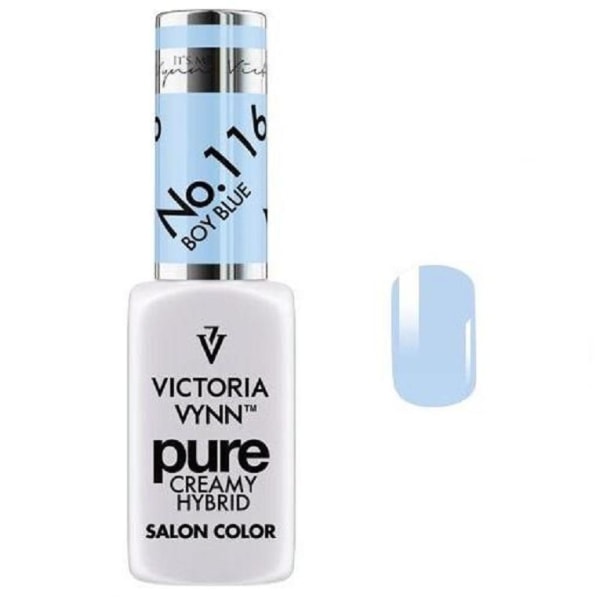 Victoria Vynn - Pure Creamy - 116 Boy Blue - Gellack Ljusblå