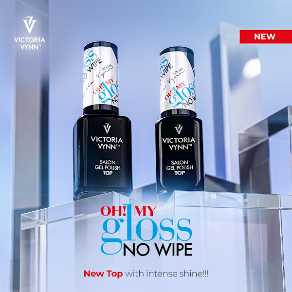 Top coat - Top Oh! My Gloss - No wipe - 15 ml - Victoria Vynn - Gel Polish Transparent