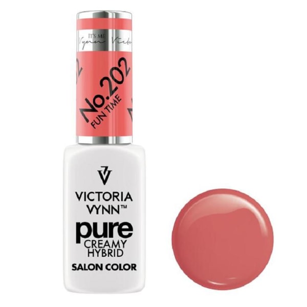 Victoria Vynn - Pure Creamy - 202 Fun Time - Gellack Röd