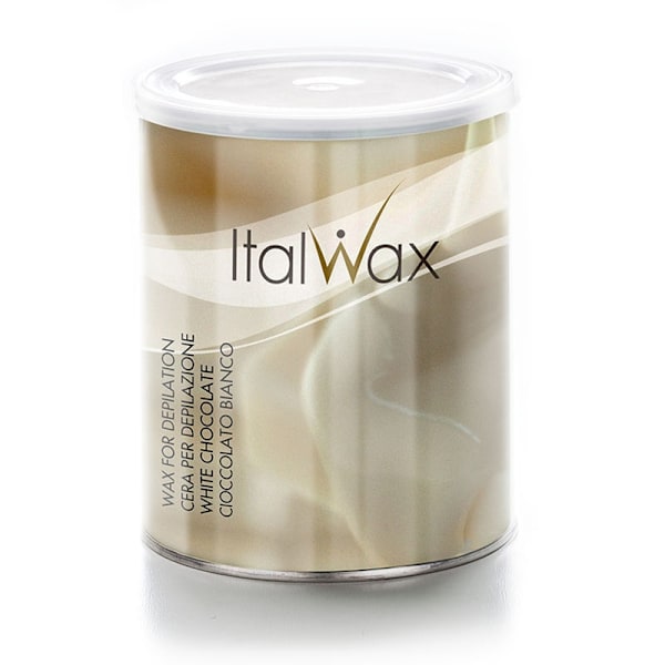 800g White Chocolate - Varmt Vax Burk - Italwax Beige