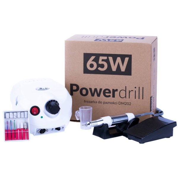 Elektrisk nagelfil - DM202 - 35000 RPM - 65W White