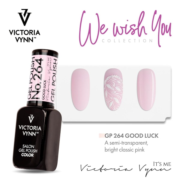 Victoria Vynn - Geelilakka - 264 Good Luck - Geelilakka Pink