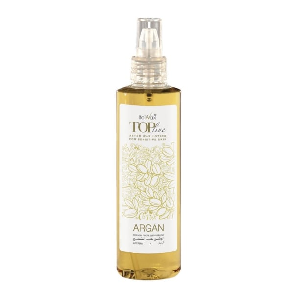 250ml Efter vaxning lotion - Argan - TOP Line - Italwax Gul