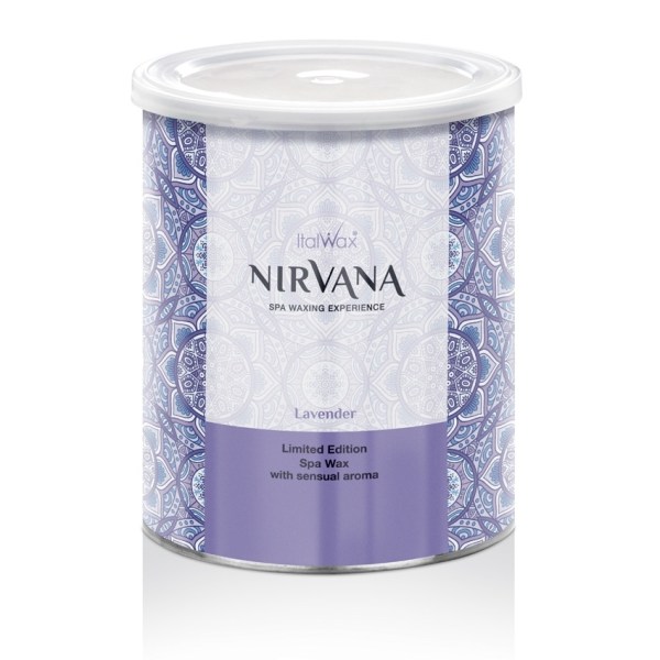 800g Nirvana - Lavender - Varmt Vax Burk - Italwax Green