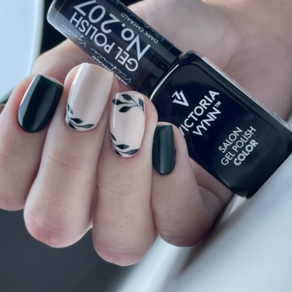 Victoria Vynn - Gel Polish - 207 Dark Emerald - Gellack Mörkgrön