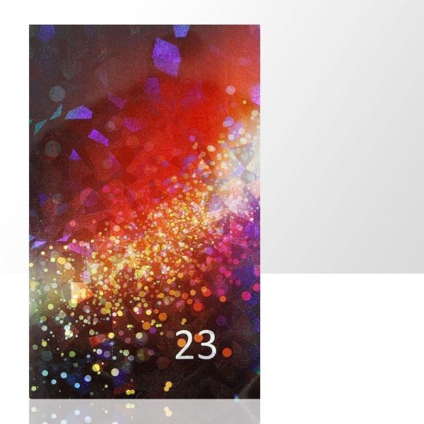 Nagel folie - Laser effect - 025 - 89 Multicolor