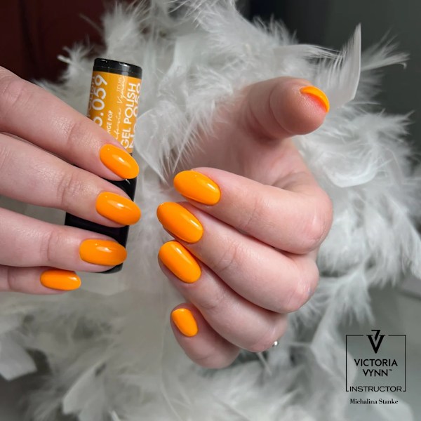 Victoria Vynn - Gel Polish - 059 Orange Pop - Gellack Gul