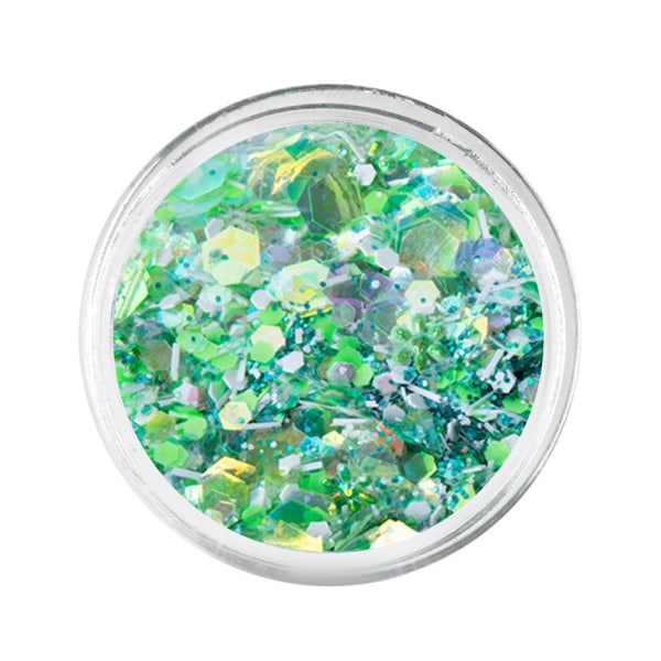 Bland glitter - Alpine effekt - 08 Multicolor