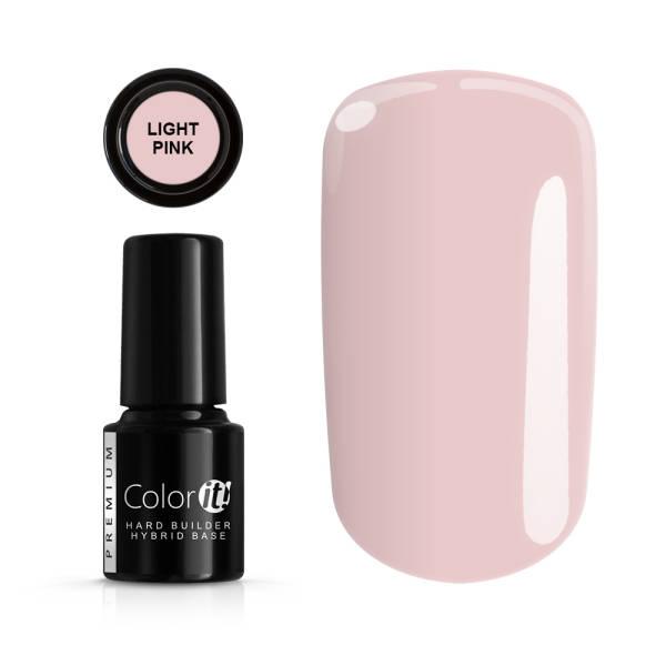 Hybrid Color IT premium - Hård base - Lyserød - Soak off - 6g Light pink