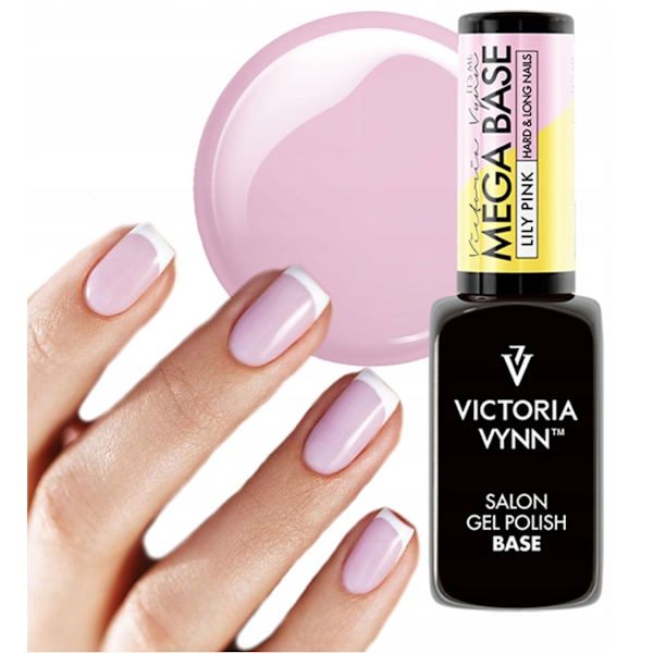 Gel Polish -  Mega Base - Lily Pink - 15ml - Victoria Vynn Rosa