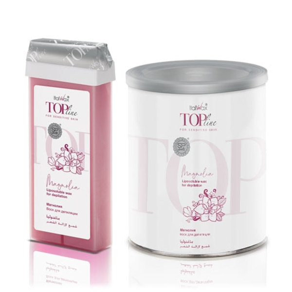 100g Magnolia - Roll on vax - Top Line - Italwax Red