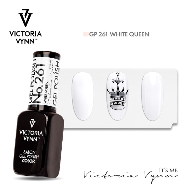 Victoria Vynn - Gel Polish - 261 White Queen - Gel Polish White