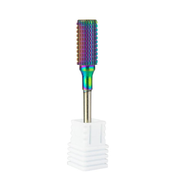 Metall (Diamond cutter) slip bits - Cylinder - Rainbow 04 multifärg