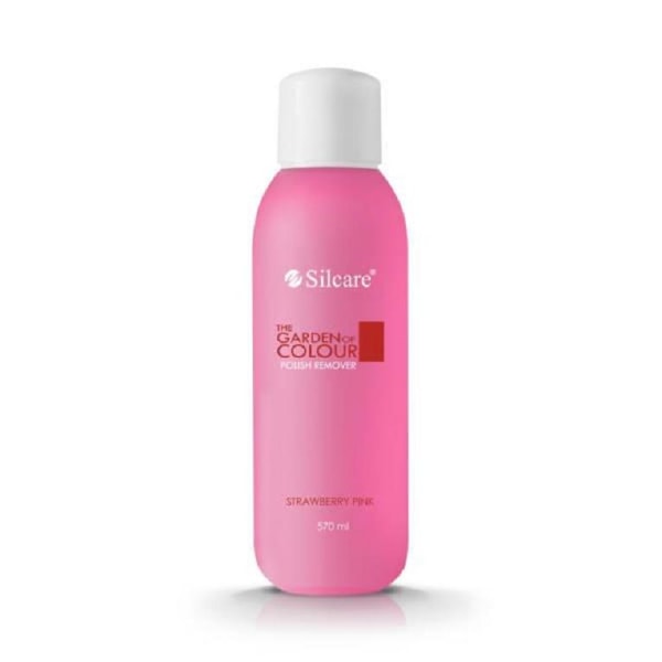 Silcare - Kynsilakanpoistoaine - 570 ml - Mansikka Pink