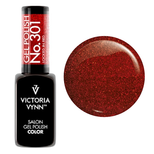 Victoria Vynn - Gel Polish - 301 Locked in Red - Gellack Red