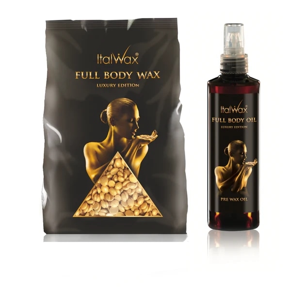 Italwax - Före vaxning - Full Body Oil - Luxury Edition - 250ml Transparent