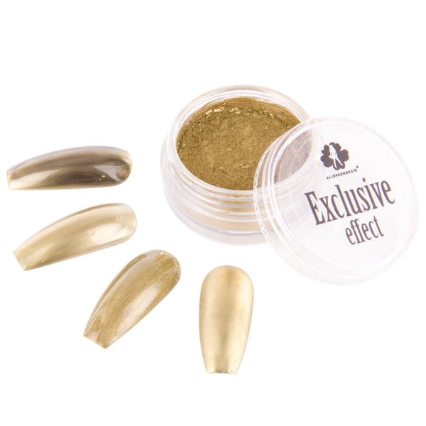 Effektpulver - Chrome Effect - Guld - 02 Guld