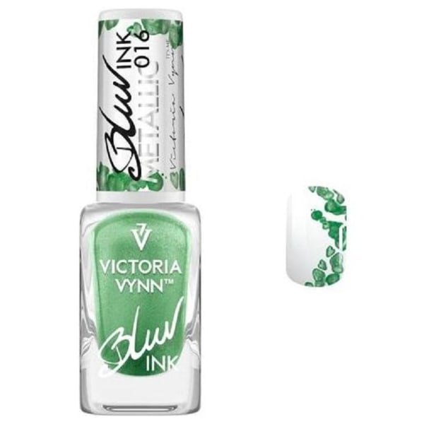 Victoria Vynn - Blur Ink - 016 Metallic - Dekorativ lak Green
