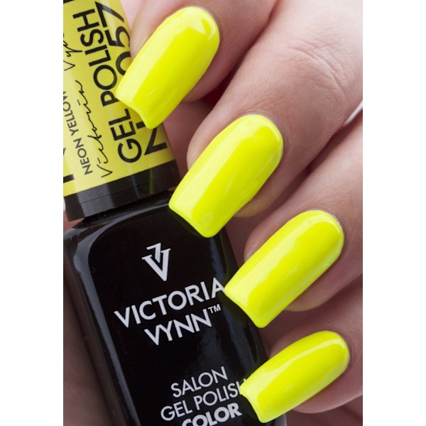 Victoria Vynn - Gel Polish - 057 Neon Yellow - Gellack Gul