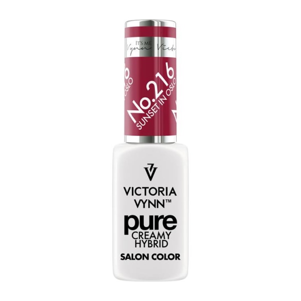 Victoria Vynn - Pure Creamy - 216 Sunset in Oslo - Gel polish Wine red