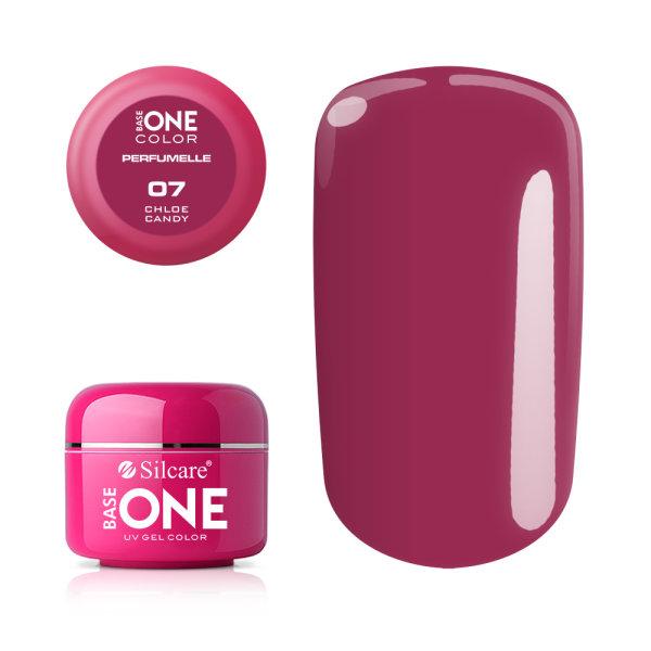 Base One - UV Gel - Perfumelle - Chloe Candy - 07 - 5 gram Plommon