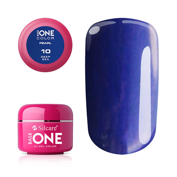 UV-Gel - Base one Pearl - Deep Sea - 5 ml Marine blue