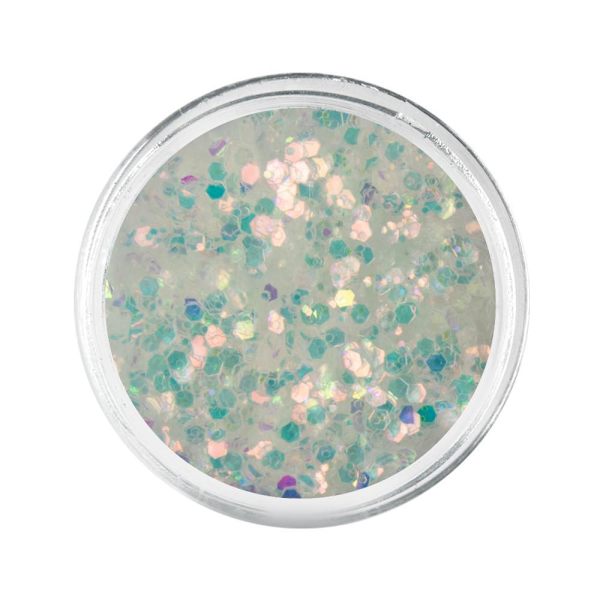 Nagelglitter - Wink Effect - Hexagon - 22 Ljusgrön
