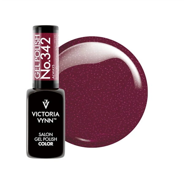 Victoria Vynn - Gel Polish - 342 Always - Gellack Dark red