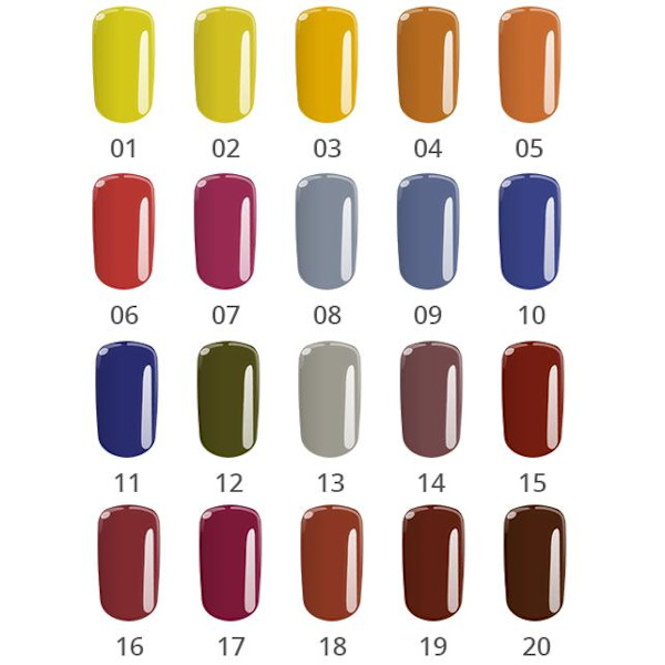 Base One - UV Gel - Perfumelle - Juliet Mango - 05 - 5 gram Orange