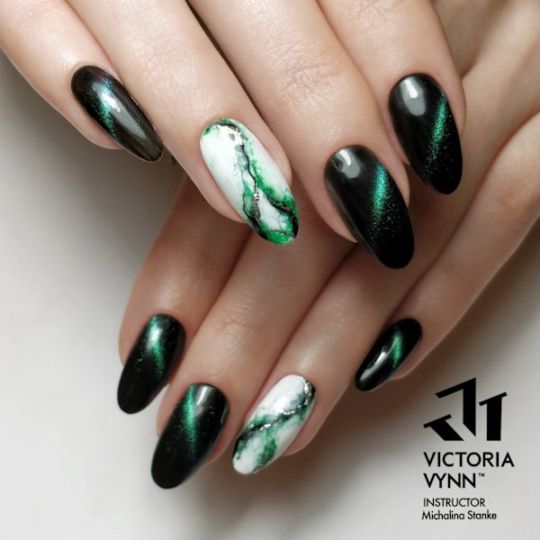 Victoria Vynn - Gel Polish - 247 Stone Cat Eye - Gellack Green