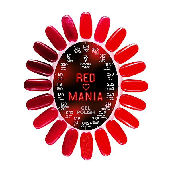Victoria Vynn - Gel Polish - 239 Mellow Raspberry - Gellack Röd