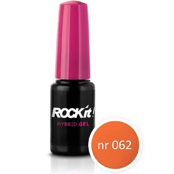 Silcare - Rock IT - Hybrid gel - 8g - Färg: #062 Orange