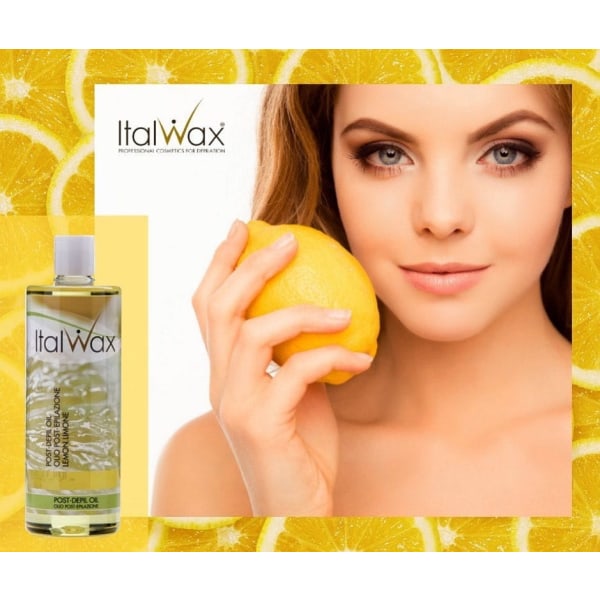 Italwax - Lotion efter vaxning - Lemon - 100ml Orange