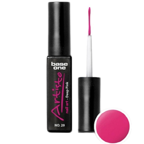 Base one - UV Gel - Artisto - Deep Pink - 20 - 10 gram Rosa