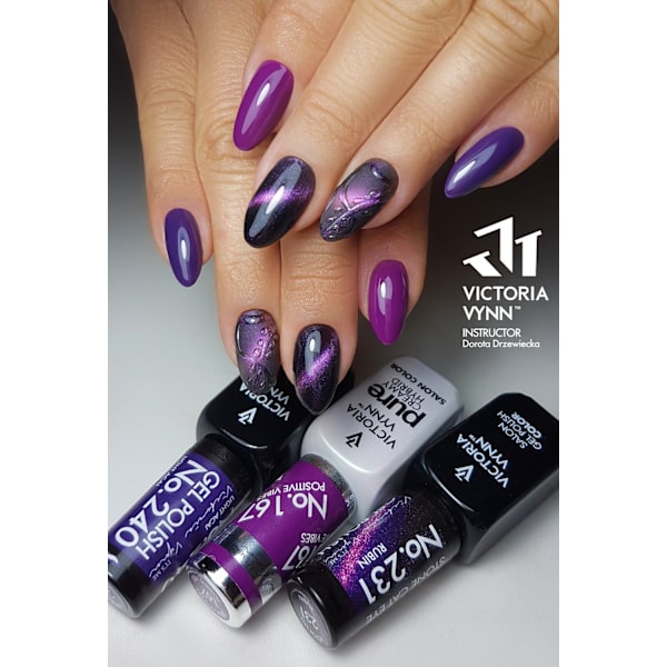 Victoria Vynn - Gel Polish - 231 Stone Cat Eye - Gellack Lila