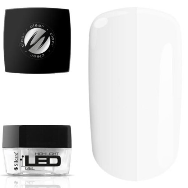 High Light LED Gel - Builder Clear - 15 g - Silcare Transparent